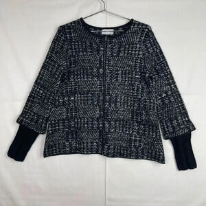 ROI Long Sleeve Zip Up Sweater